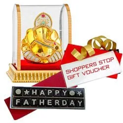 Fathers Day Chocolate with Dinner Voucher from Shoppers Stop & Lucky Ganesh