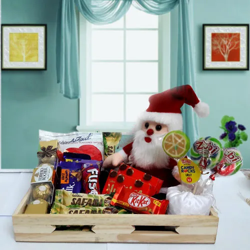 Imported X Mas Chocolates with Santa Claus