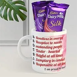 Coffe Mug N Cadbury Silk