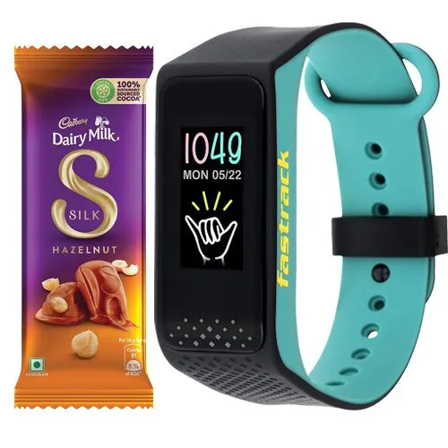 Activity Tracker n Cadbury Silk Hazelnut Chocolate Bar