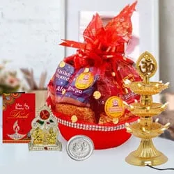 Remarkable Diwali Assortments Gift Basket