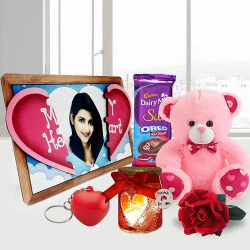 Tasty Handmade Chocolates with Magnetic Heart n Candles