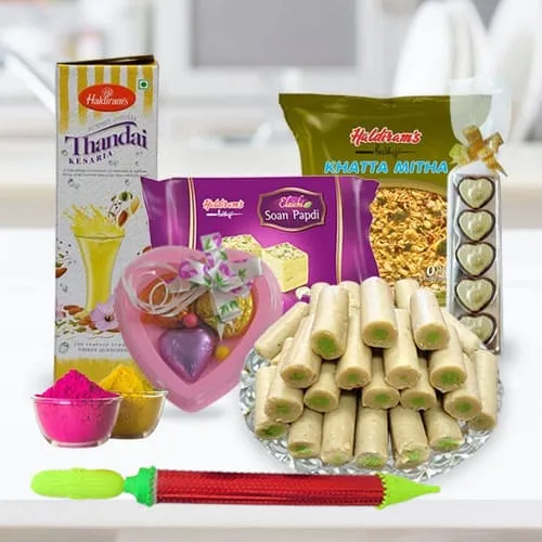 Amusing Holi Food Assortments Gift Hamper