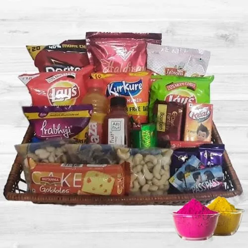 Marvelous Assortments Gift Hamper for Holi