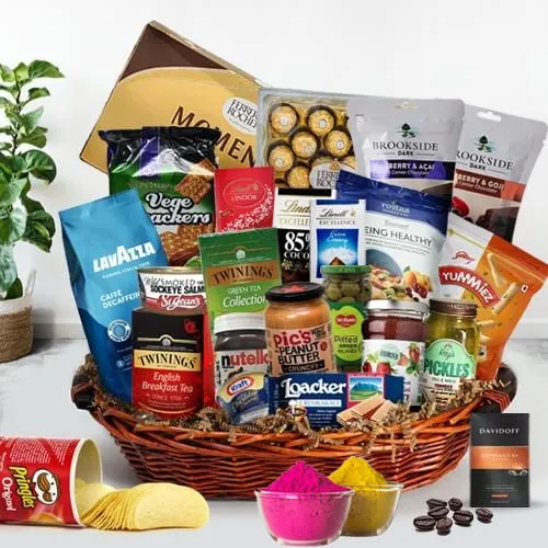 Outstanding Gourmet Gift Hamper for Holi