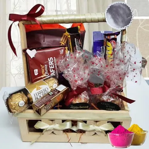 Delightful Goodies Gift Hamper for Holi