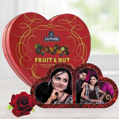 Exclusive Hearty Delight Personalized Gift Combo for Birthday