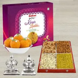 Tempting Haldiram Kesar Laddoo n Dry Fruits Idol