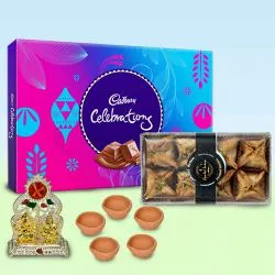 Finest Gift of Pyramid Baklawa n Cadbury Celebration Religious Mandap