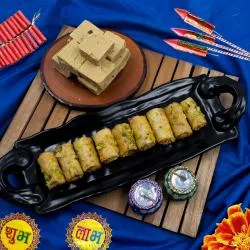 Luscious Roll Baklawa n Kaju Bite for Diwali