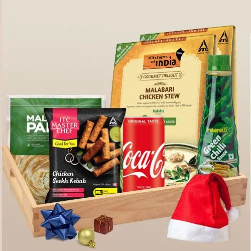 Lip Smacking Non Veg Lunch Hamper for Xmas