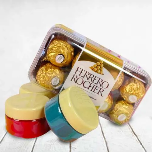 Exciting Ferrero Rocher Chocolates with Herbal Holi Colours