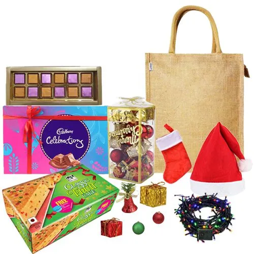 Amazing Christmas Chocolates N Assortments Hamper