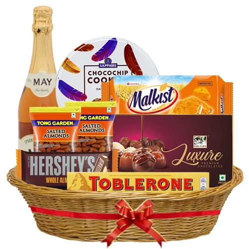 Blessed Best Snack Christmas Basket