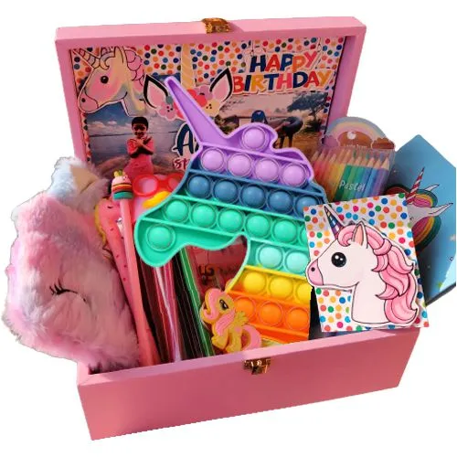 Marvelous Set of Coloring Kit with Chocolates N Unicorn Assortments