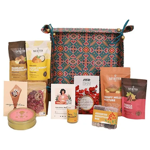 Delectable Goodies in Patola Art Tray