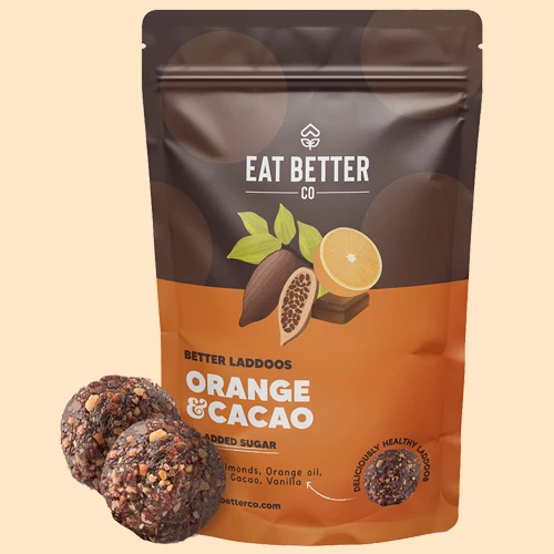 Luscious Orange n Cacao Vegan Laddoos