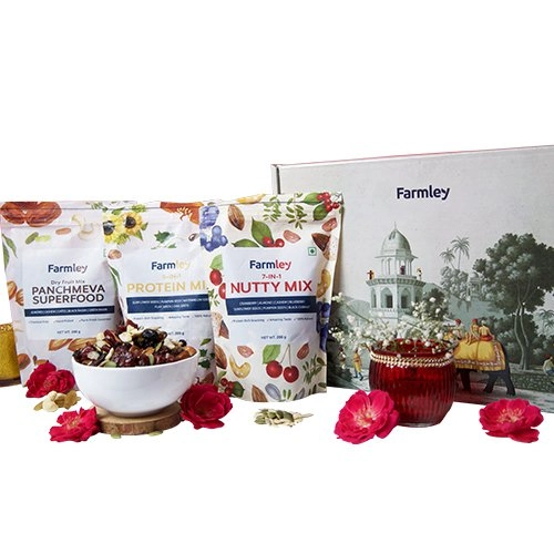 Wholesome Treat Gift Box from Farmley