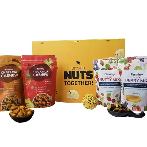 Nutty N Berry Mix with Flavored Cashews from Farmley