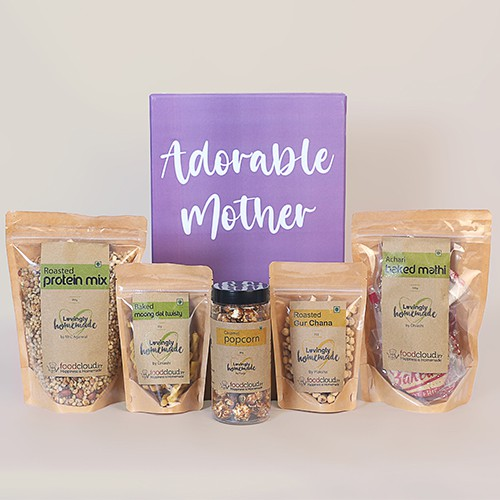 Enchanting Snacks Gift Hamper for Mom