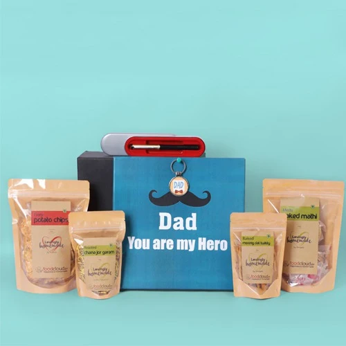 Indulgent Snacks Gift Box for Dad