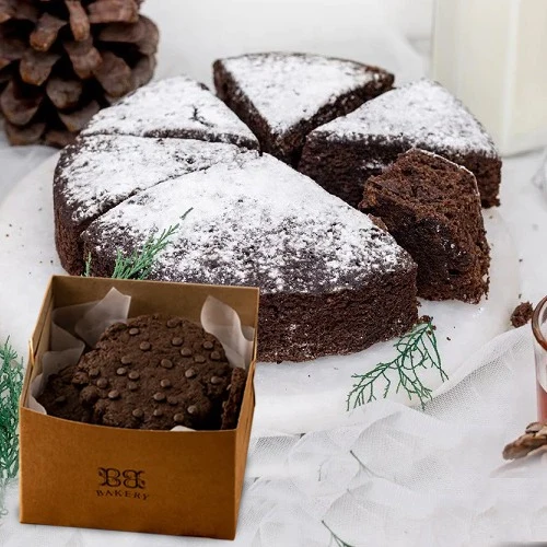 Express Your Love Hamper of Plum Cake  N  Chocolate Cookies