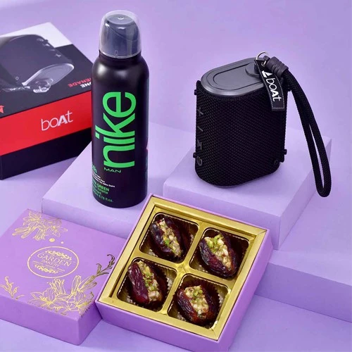 Stunning Gift of Boat Speaker with Deo N Dates for Dad
