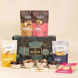 Nutty Sweet Rakhi Gift Hamper for Brother 	