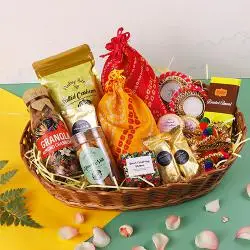 Luxury Delights  Diwali Elegance Basket