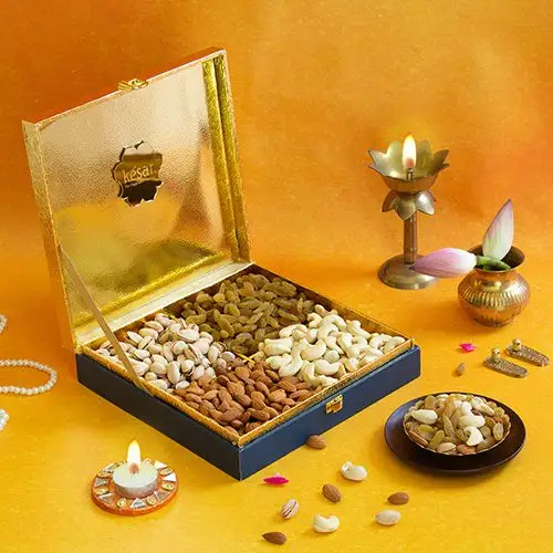 Joyful Diwali Nut Assortment Box