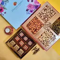 Divine Diwali Treats  Nuts, Fudge, and Designer Elegance