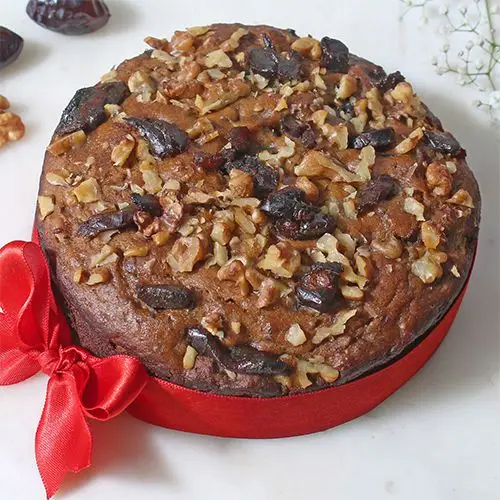 Magical Sugarfree Date and Walnut Cake