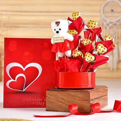 Love Filled Valentines Arrangement