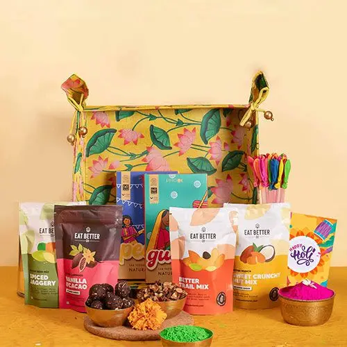 Wholesome Holi Celebration Gift Hamper