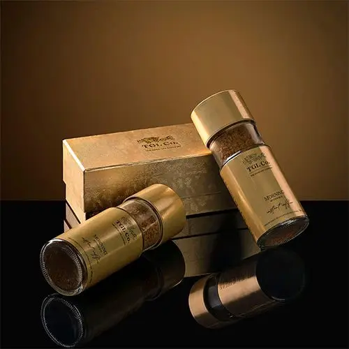 Exquisite Gold Coffee Gift Box