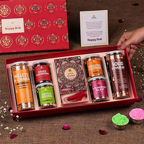 Exclusive Holi Healthy Treats Gift Box