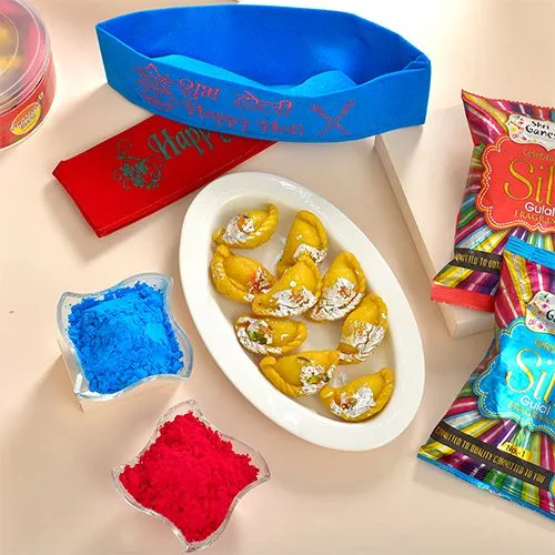 Divine Holi Treats N Gifts Set