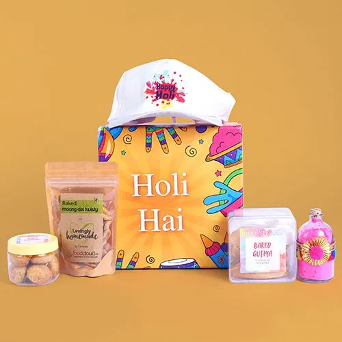 Colourful Delights Holi Hamper