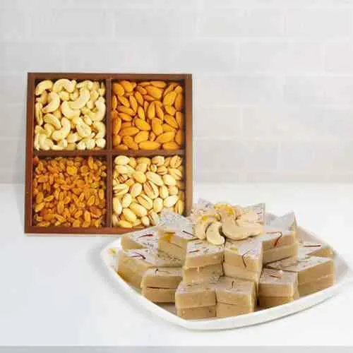 Crunchiness N Kaju Katli