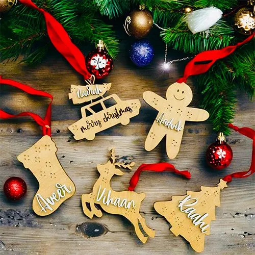 Joyful Christmas Ornament Gift Bundle