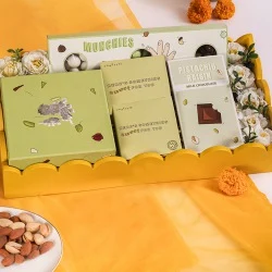 Charming Nut  N  Sweet Diwali Hamper