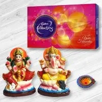 Ganesh Lakshmi with Cadburys Celebration