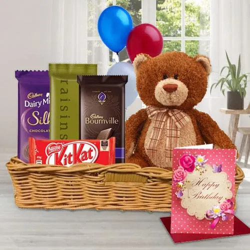 Exclusive Gift Hamper of Birthday Gifts N Chocolates