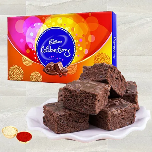 Gift of Cadbury Celebrations N Brownie