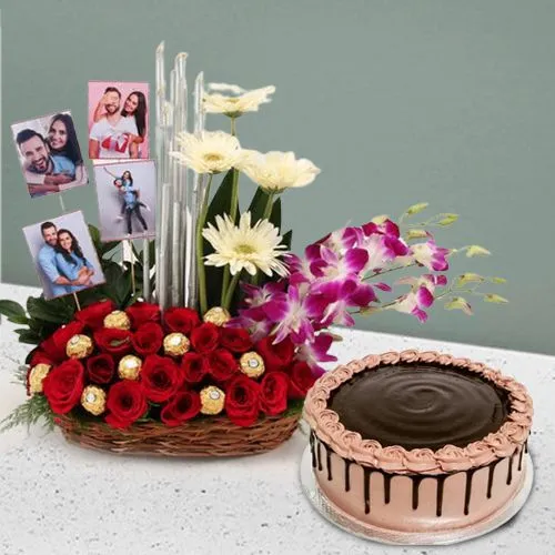 Cake N Custom Photo Basket
