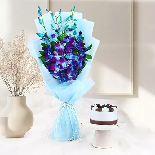 Exquisite Cake  N  Orchid Set