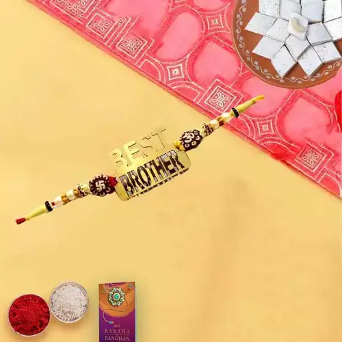 Delectable Kaju Katli and Holy Rakhi