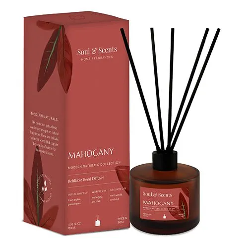 Elegant Mahogany Reed Diffuser Collection