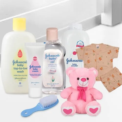 Stunning Johnson Baby Care Gift Combo