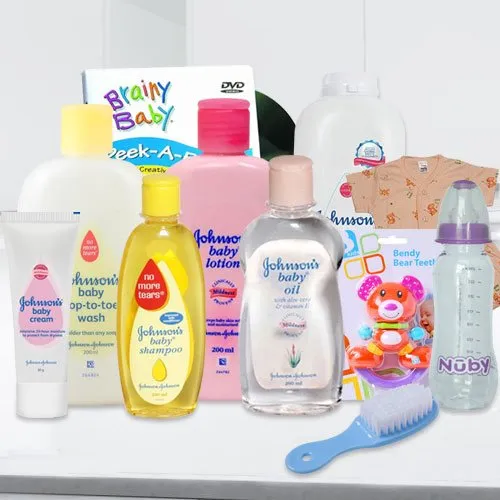 Stunning Johnson Baby Care Gift Hamper